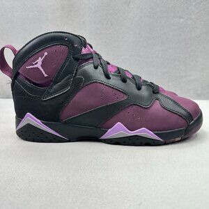 Size 8Y / Womens 9.5 Jordan 7 Retro (GS) Mulberry Purple Shoes Sneakers 2015